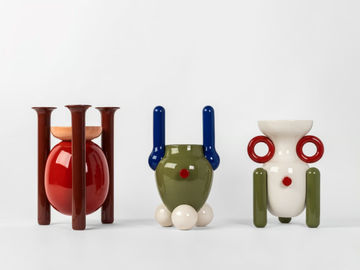 EXPLORER - Handmade ceramic vase by BD Barcelona Design - view 3